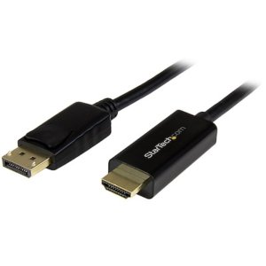 StarTech DisplayPort >> HDMi 2 meter 3840x2160 (UHD 4K x 2K) DP2HDMM2MD (Nieuw)