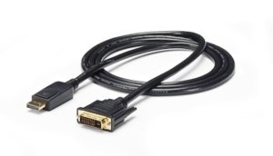 StarTech DisplayPort male >> DVI kabel male 1,8 meter (DPDVI2MM6) (Nieuw)